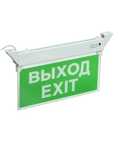 ССА 2101 ВЫХОД-EXIT (LSSA0-2101-3-20-K03). Светильник аварийно-эвакуационный светодиодный, односторонний. IEK в Екатеринбурге