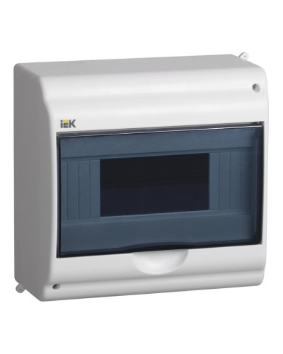 Корпус пластиковый КМПн 2/9-2 IP31 белый KREPTA 3 (MKP42-N-09-31-02). Щиток модульный с прозрачной дверцей, настенный. IEK в Екатеринбурге