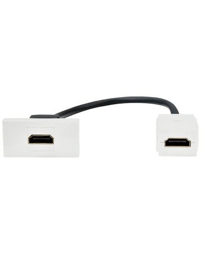 Розетка HDMI M/M PRIMER РКМ-10-00-П белый IEK (PR-KK40D-RH-0-1-K01). Розетка HDMI. IEK в Екатеринбурге