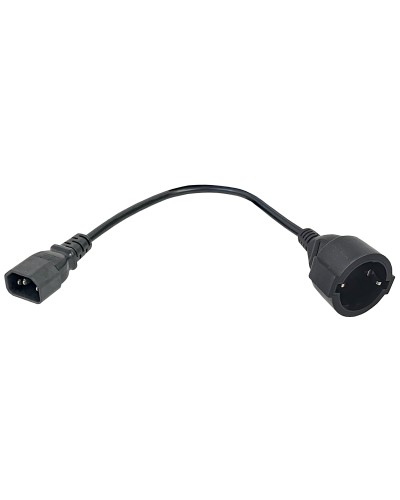 PC-C14D-10CM. Адаптер C14-Schuko. ITK в Екатеринбурге