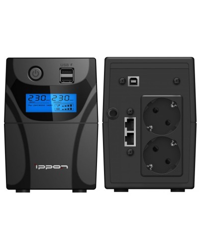 Ippon Back Power Pro II 850 Euro (1005575). Источник бесперебойного питания. Ippon в Екатеринбурге