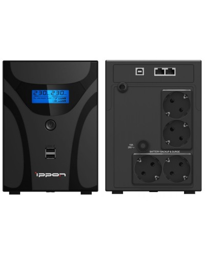 Ippon Smart Power Pro II 1200 Euro (1029740). Источник бесперебойного питания. Ippon в Екатеринбурге