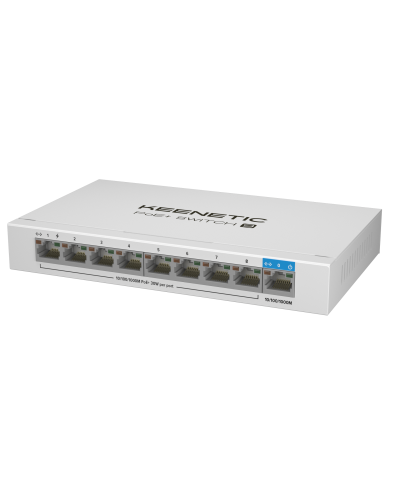 Keenetic KN-4710 (L2) 9х1Гбит/с 8PoE+ 120W. Коммутатор с PoE. KEENETIC в Екатеринбурге