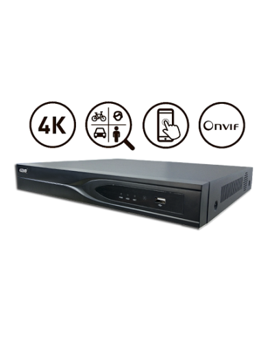KN-PRO16/2-4K. Видеорегистратор IP 16-канальный. KENO в Екатеринбурге