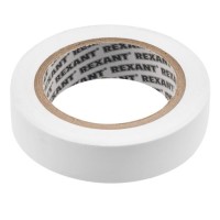 Изолента белая ПВХ 15х10х0.13мм (KR-09-2001): Лента изоляционная