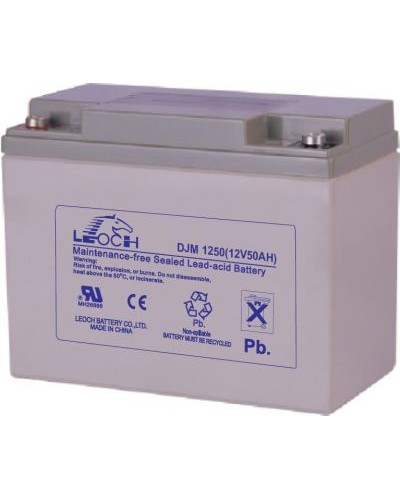 LEOCH DJM 1250. Аккумулятор герметичный свинцово-кислотный. LEOCH в Екатеринбурге