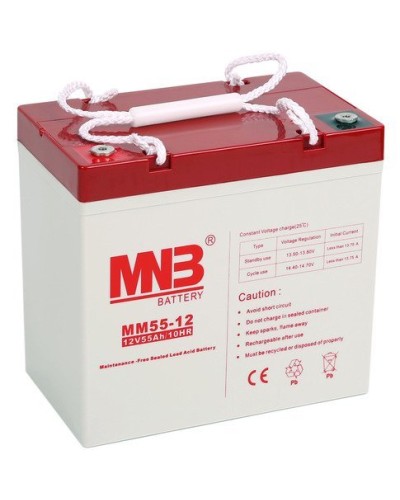 MNB MM 55-12. Аккумулятор герметичный свинцово-кислотный. MNB в Екатеринбурге