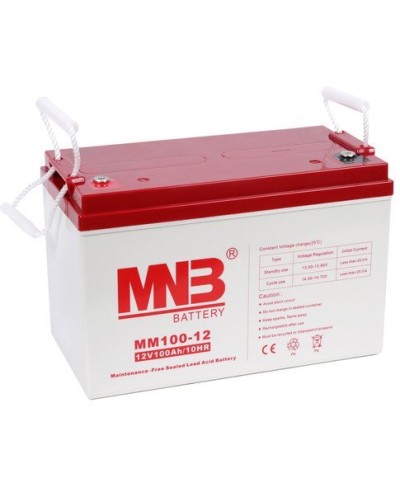 MNB MM 100-12. Аккумулятор герметичный свинцово-кислотный. MNB в Екатеринбурге