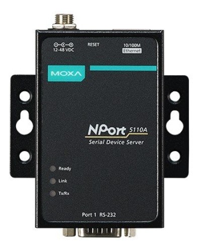 NPort 5110A. 1-портовый асинхронный сервер. MOXA в Екатеринбурге