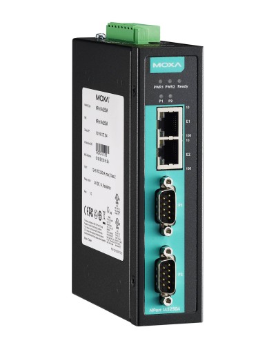 NPort IA5150A. 1-портовый усовершенствованный преобразователь. MOXA в Екатеринбурге