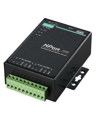 NPort 5232I. 2-портовый асинхронный сервер. MOXA в Екатеринбурге