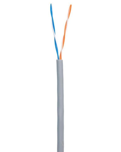 U/UTP 2pair, Cat5, In, PVC (EC-UU002-5-PVC-GY). Кабель «витая пара» (LAN) для структурированных систем связи. NETLAN в Екатеринбурге