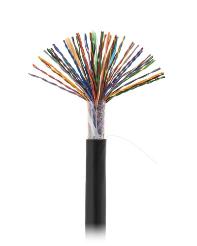 U/UTP 50pair, Cat5, Out, PE (EC-UU050-5-PE-BK-3). Кабель «витая пара» (LAN) для структурированных систем связи. NETLAN в Екатеринбурге