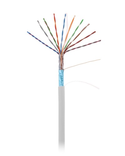 F/UTP 10pair, Cat5, In, PVC (EC-UF010-5-PVC-GY-3). Кабель «витая пара» (LAN) для структурированных систем связи. NETLAN в Екатеринбурге