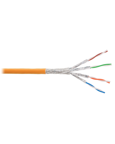 S/FTP, 4pair, Cat.6a, Solid, In, LSZH (NKL 9355C-OR). Кабель «витая пара» (LAN) для структурированных систем связи. NIKOLAN в Екатеринбурге