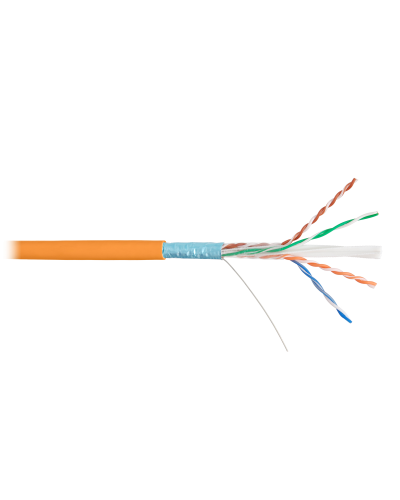 F/UTP 4pair, Cat6, Solid, In, PVC (NKL 9240C-OR). Кабель «витая пара» (LAN) для структурированных систем связи. NIKOLAN в Екатеринбурге