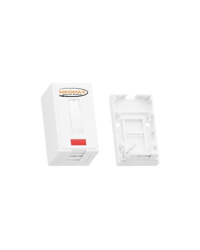 NMC-MB1P-ST-WT. Корпус настенной розетки. NIKOMAX в Екатеринбурге