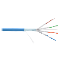 F/FTP 4pair, Cat6a, Solid, In, нг(А)-HF (NMC 4355C-IB). Кабель «витая пара» (LAN) для структурированных систем связи. NIKOMAX