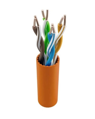 NTSS-IN-UTP4-5Е-LSZH-OR кат.5E UTP 4 пары 24AWG LSZH внутренний 305м оранжевый. Кабель «витая пара» (LAN) для структурированных систем связи. NTSS в Екатеринбурге