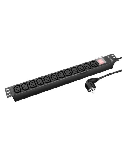 NTSS-PDU-DA2039 гор.размещ. 12xC13 базовые 16A Schuko 2м. Блок розеток 19. NTSS в Екатеринбурге