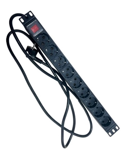NTSS-PDU-DA2036 гор.размещ. 9xSchuko базовые 16A Schuko 2м. Блок розеток 19. NTSS в Екатеринбурге