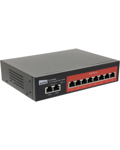 Netis P110GC. Коммутатор сетевой PoE неуправляемый. Netis в Екатеринбурге