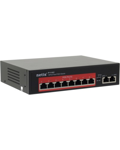 Netis P110C. Коммутатор сетевой PoE неуправляемый. Netis в Екатеринбурге