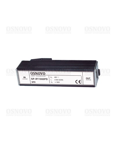 SP-IP/1000PD. Устройство грозозащиты цепей Ethernet. OSNOVO в Екатеринбурге