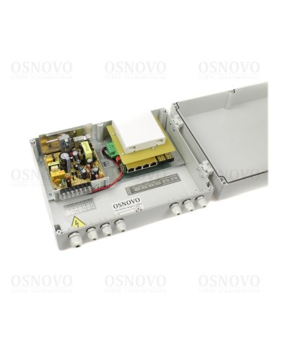 SW-80402-W(port 60W). Коммутатор 6-портовый. OSNOVO в Екатеринбурге