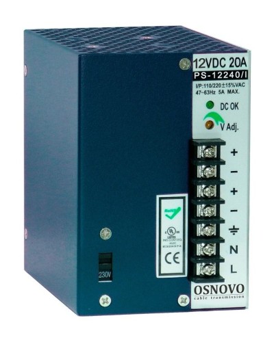 PS-12240/I. Блок питания промышленный. OSNOVO в Екатеринбурге