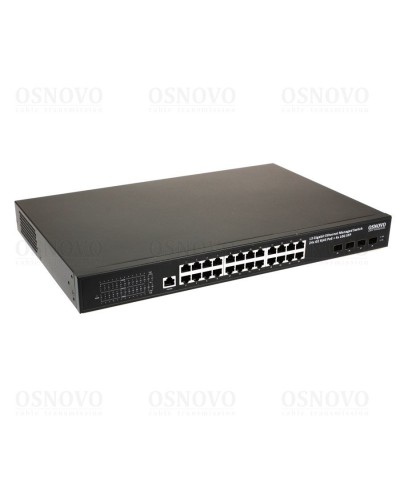 SW-24G4X-1L. Коммутатор с PoE. OSNOVO в Екатеринбурге