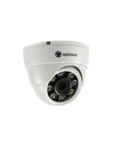 IP-E024.0(2.8)PL_DP03. Видеокамера IP купольная. Optimus в Екатеринбурге