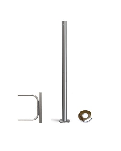 PERCo-BH02 2-14 с крышкой. Стойка с отверстием под стопорный механизм поворотной секции. PERCo в Екатеринбурге