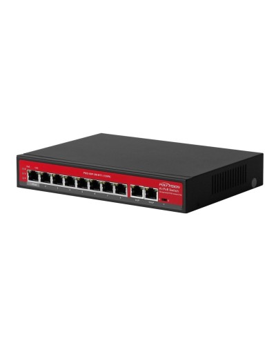 PND-08P-2G (120W). Коммутатор AI 10-портовый с функцией PoE. Polyvision в Екатеринбурге