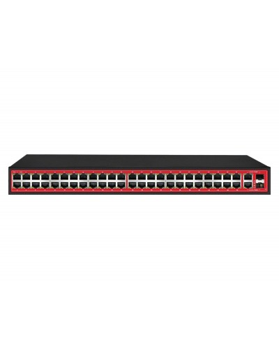 PND-48P-2G2F (700W). Коммутатор неуправляемый 50-портовый с функцией PoE. Polyvision в Екатеринбурге