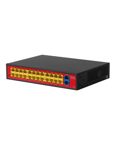 PND-24P-2G Lite (250W). Коммутатор неуправляемый 26-портовый с функцией PoE. Polyvision в Екатеринбурге