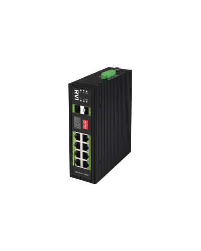 RVi-1NSI8GP-2S. Коммутатор с питанием по PoE. RVi в Екатеринбурге