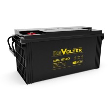 Revolter GPL 12120. Аккумулятор автомобильный герметичный свинцово-кислотный. Revolter