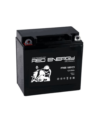 Red Energy RS 1210. Аккумулятор герметичный свинцово-кислотный стартерный. Red Energy в Екатеринбурге