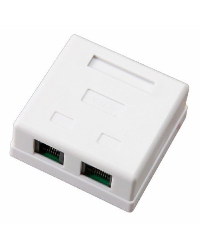 Розетка комбинированная внешняя, UTP RJ-45(8P8C) + RJ-11(6P-4C) REXANT (03-0120): Розетка RJ-45 в Екатеринбурге