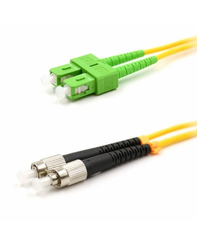 Патч-корд оптический переходной (SM), 9/125 (OS2), SC/APC-FC/UPC, (Duplex), PVC, 5м REXANT (50-2857-1): Патч-корд оптический в Екатеринбурге