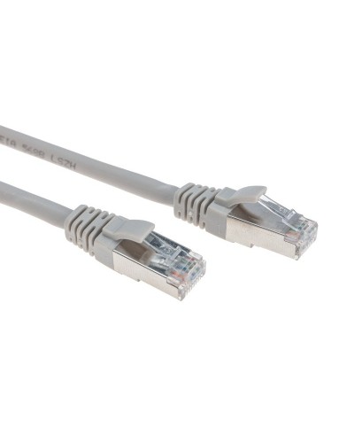 Патч-корд S/FTP CAT 6A (10G), RJ45-RJ45, 28AWG, LSZH, серый, 10м REXANT (02-0390-10). Патч-корд медный. Rexant в Екатеринбурге