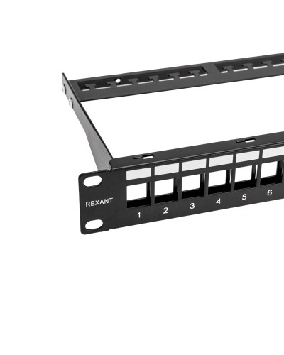 Панель коммутационная наборная 19", 1U, 24 порта, UTP REXANT PRO (02-0053): Патч-панель 19" в Екатеринбурге