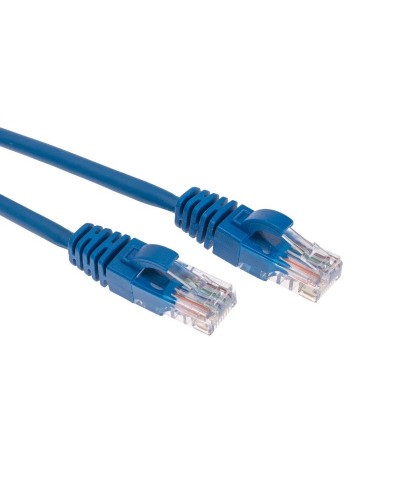 Патч-корд U/UTP, CAT 5e, RJ45-RJ45, 26AWG, LSZH, синий, 2м  REXANT (02-0104-2). Патч-корд UTP. Rexant в Екатеринбурге