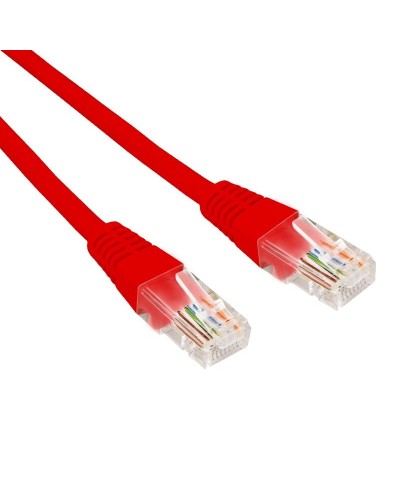 Патч-корд U/UTP CAT 6, RJ45-RJ45, 26AWG, LSZH, красный, 3м REXANT (02-0293-3). Патч-корд UTP. Rexant в Екатеринбурге