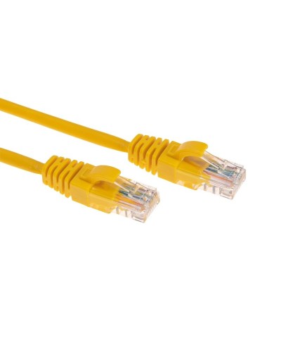 Патч-корд U/UTP, CAT 5e, RJ45-RJ45, 26AWG, LSZH, желтый, 0,5м  REXANT (02-0105-05). Патч-корд UTP. Rexant в Екатеринбурге