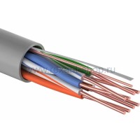 U/UTP 4PR, 24AWG, CAT5e, PVC, 100м REXANT (01-0043-100). Кабель «витая пара» (LAN) для структурированных систем связи. Rexant