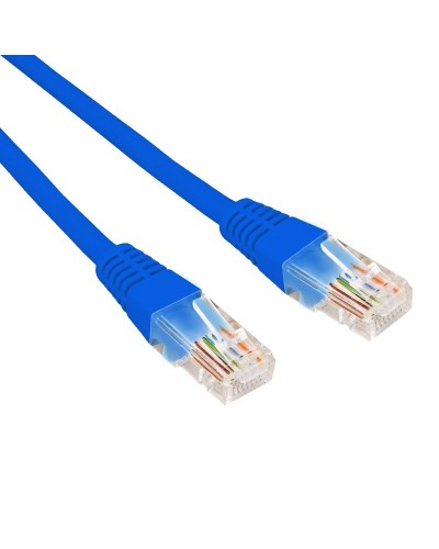 Патч-корд U/UTP CAT 6, RJ45-RJ45, 26AWG, LSZH, синий, 5м REXANT (02-0294-5). Патч-корд UTP. Rexant в Екатеринбурге