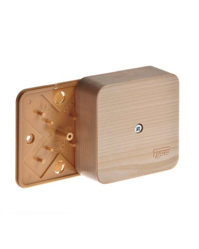 Коробка TYCO ОП 79х79х32мм IP40 сосна (65004-27М). Коробка распределительная. RuVinil в Екатеринбурге