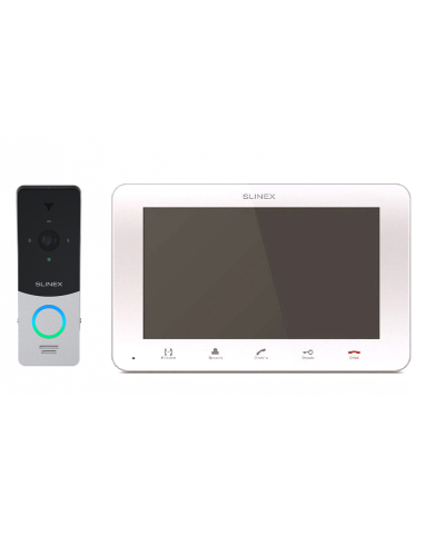SM-07MHD + ML-20HD. Комплект вызывной панели с монитором. SLINEX в Екатеринбурге